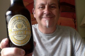 So what better way to celebrate a #NZSecretSanta gift of a beer glass than have a beer ?