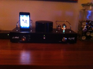 The Amp, the iPod and the jar of caps