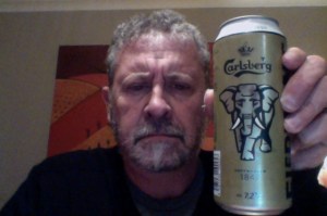 Frowning Man with the Frowning Elephant